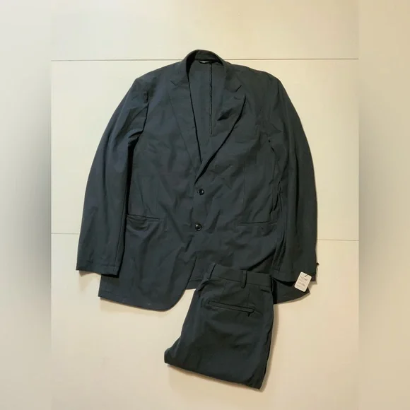 $699 NWT Sene Studio Chor Soho Flex Tech Unstructured 2PC Suit